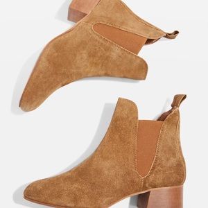 TOPSHOP suede boots